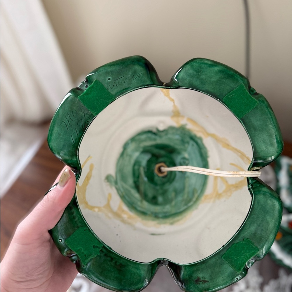 Vintage Atlantic Mold 1970s Ceramic Christmas Tree with Multi-Colored Lights - Picture 9 of 11